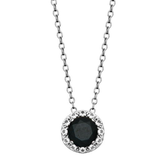 DAZZLE PENDANT- BLACK SPINEL