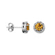 DAZZLE EARRING- GENUINE CITRINE