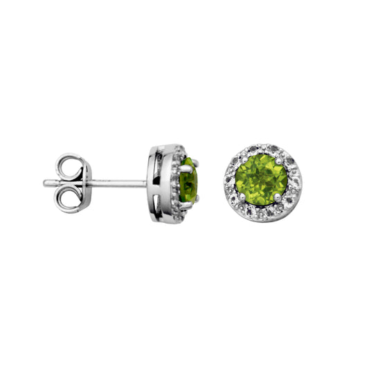 DAZZLE EARRING- PERIDOT
