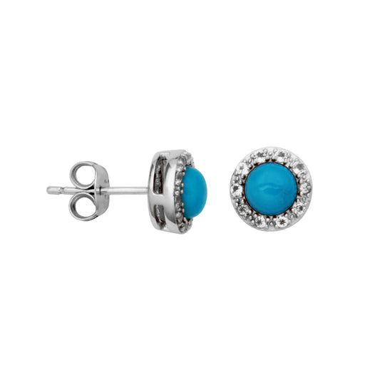 DAZZLE EARRING- SLEEPY BEAUTY TURQUIOSE