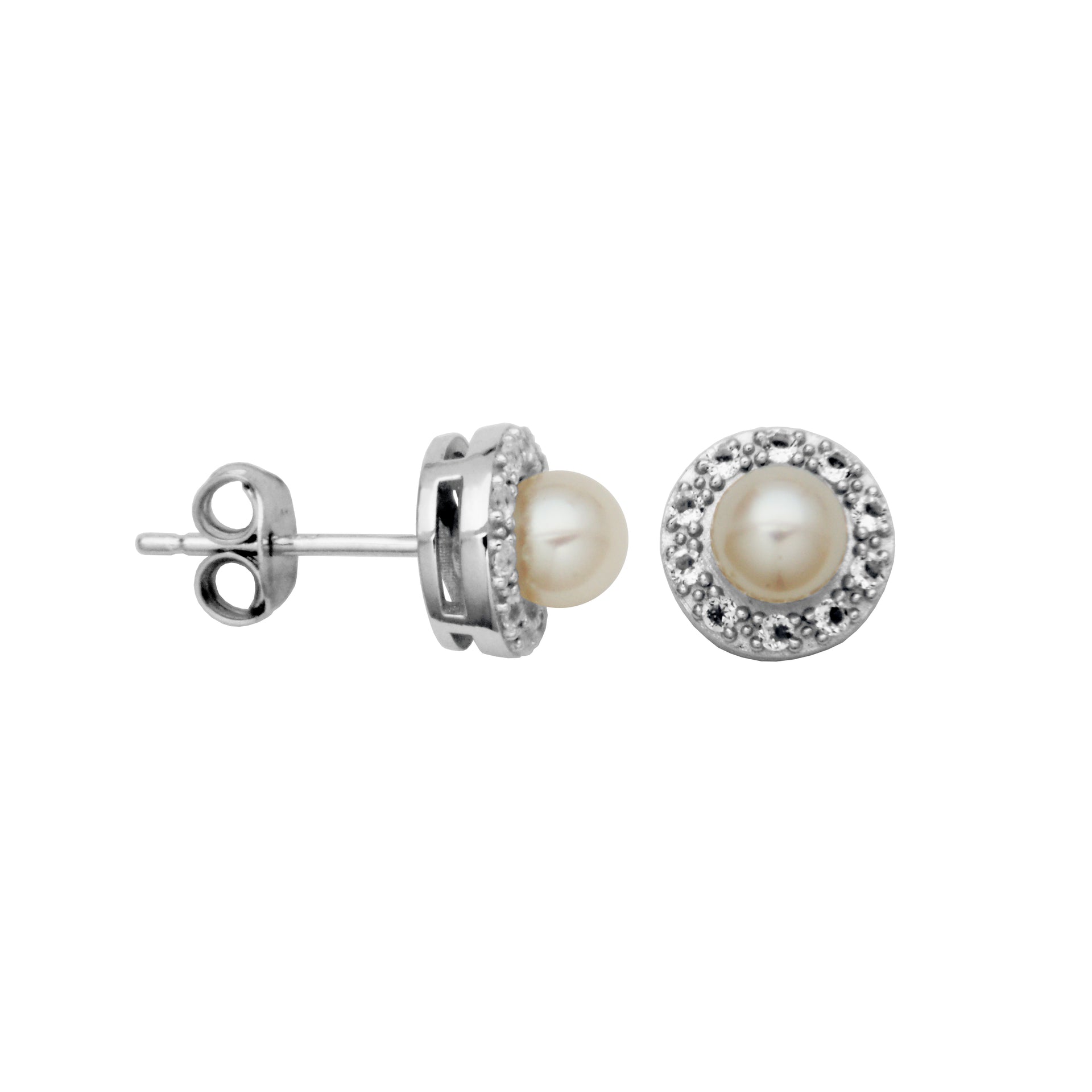 DAZZLE EARRING- PEARL