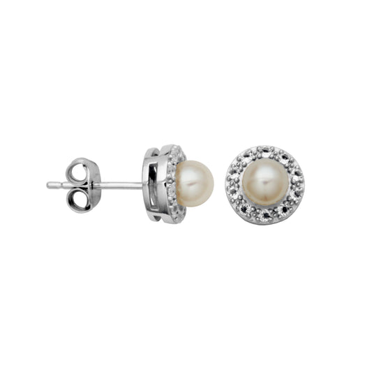 DAZZLE EARRING- PEARL