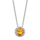 DAZZLE PENDANT- CITRINE