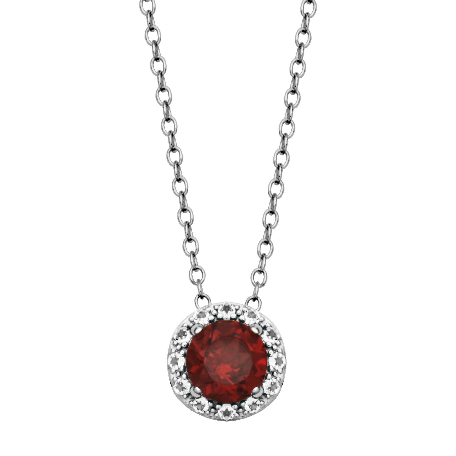 DAZZLE PENDANT- RED CORUNDUM RUBY