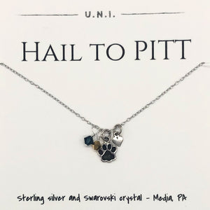 Hail to Pitt Necklace