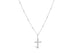 Charm & Chain Necklace Pavé Cross