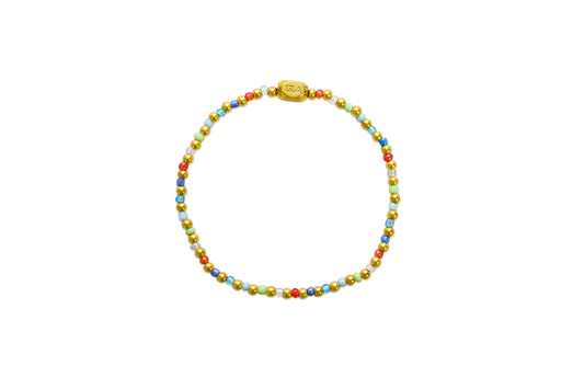 Multi Collier Minnie Beed