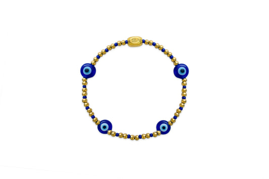 Evil eye -  Blue Gold