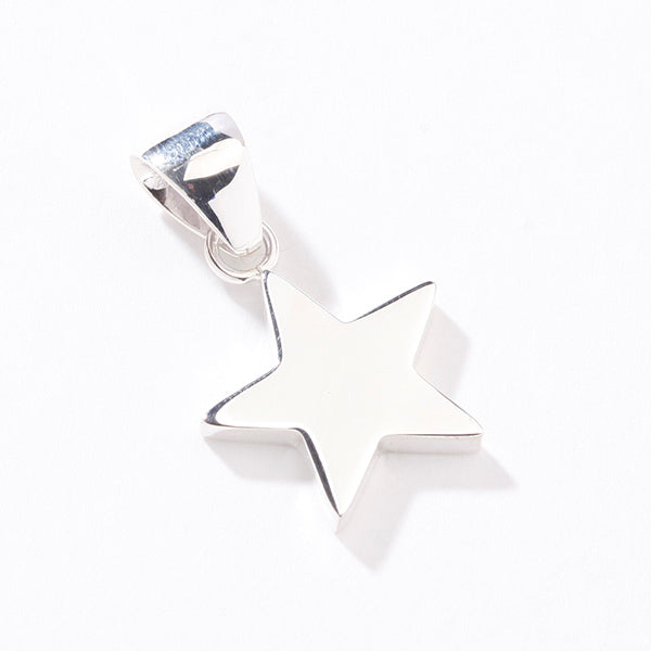Charles Albert Sterling Silver Star Pendants