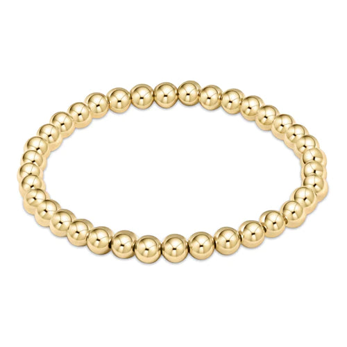 Enewton Classic gold 5mm bead bracelet