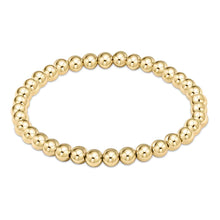 Classic gold 5mm bead bracelet