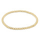 Enewton Classic gold 3mm bead bracelet