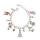 Christmas Forest Charm Bracelet
