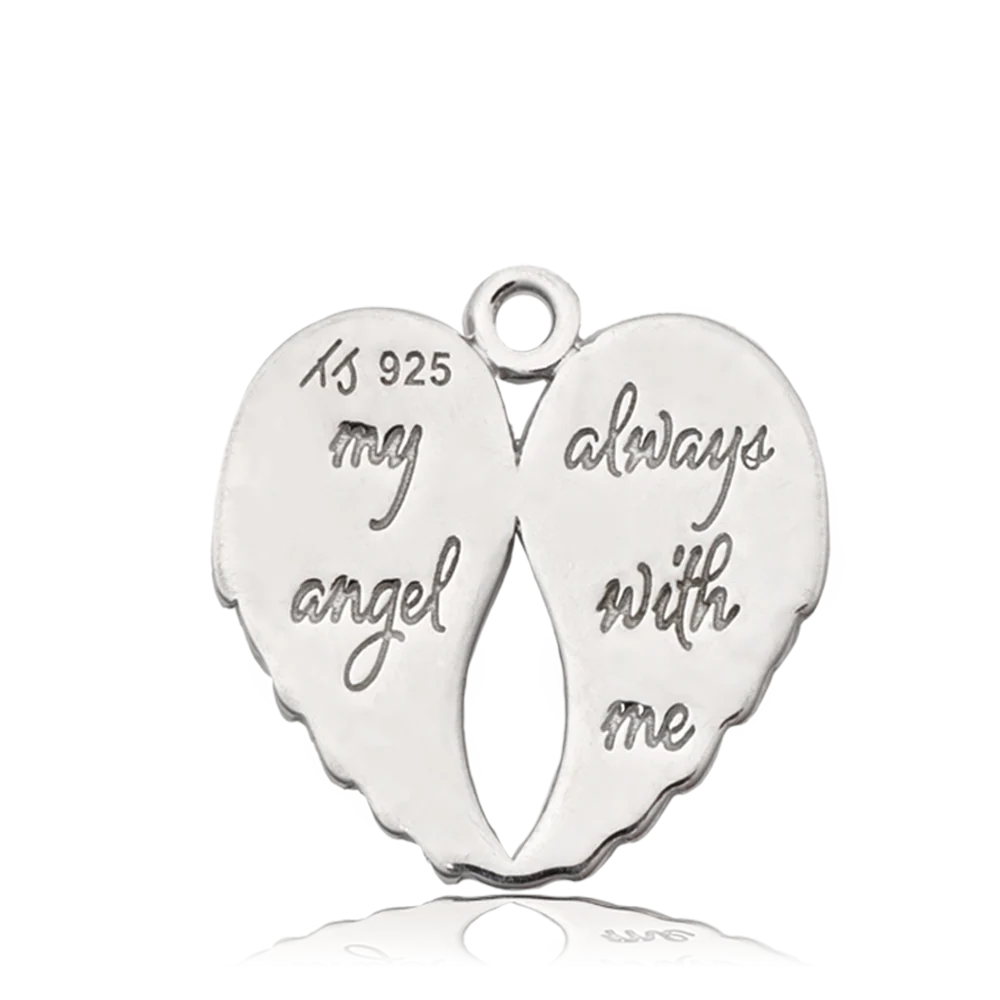 Purple Blue Jasper Gemstone Bracelet with My Angel Sterling Silver Charm