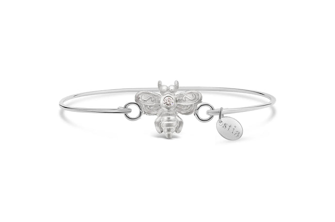 Pavé Icon Bracelet Bee