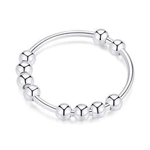 925 Sterling Silver Anxiety Ring