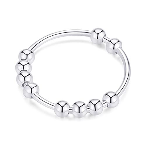 925 Sterling Silver Anxiety Ring