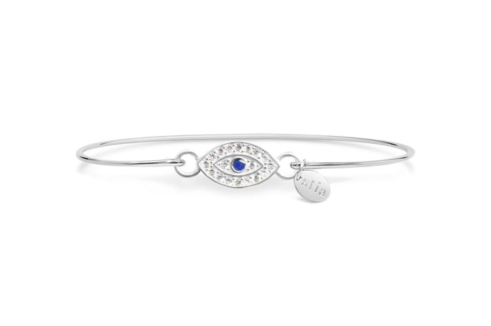 Pavé Icon Bracelet Evil Eye