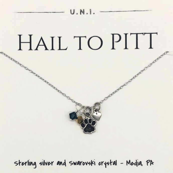 Hail to Pitt Necklace